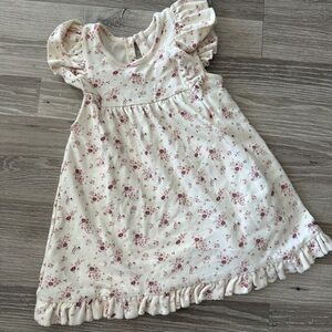 Jamie Kay Floral Cream Dress 6-12 Months